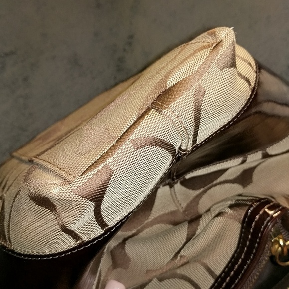 Coach brown handbag - Picture 5 of 7